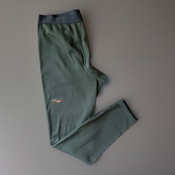Sitka Thermal Pants Small Green Base Layer Lightweight Hunting Sportswear - Picture 1 of 9